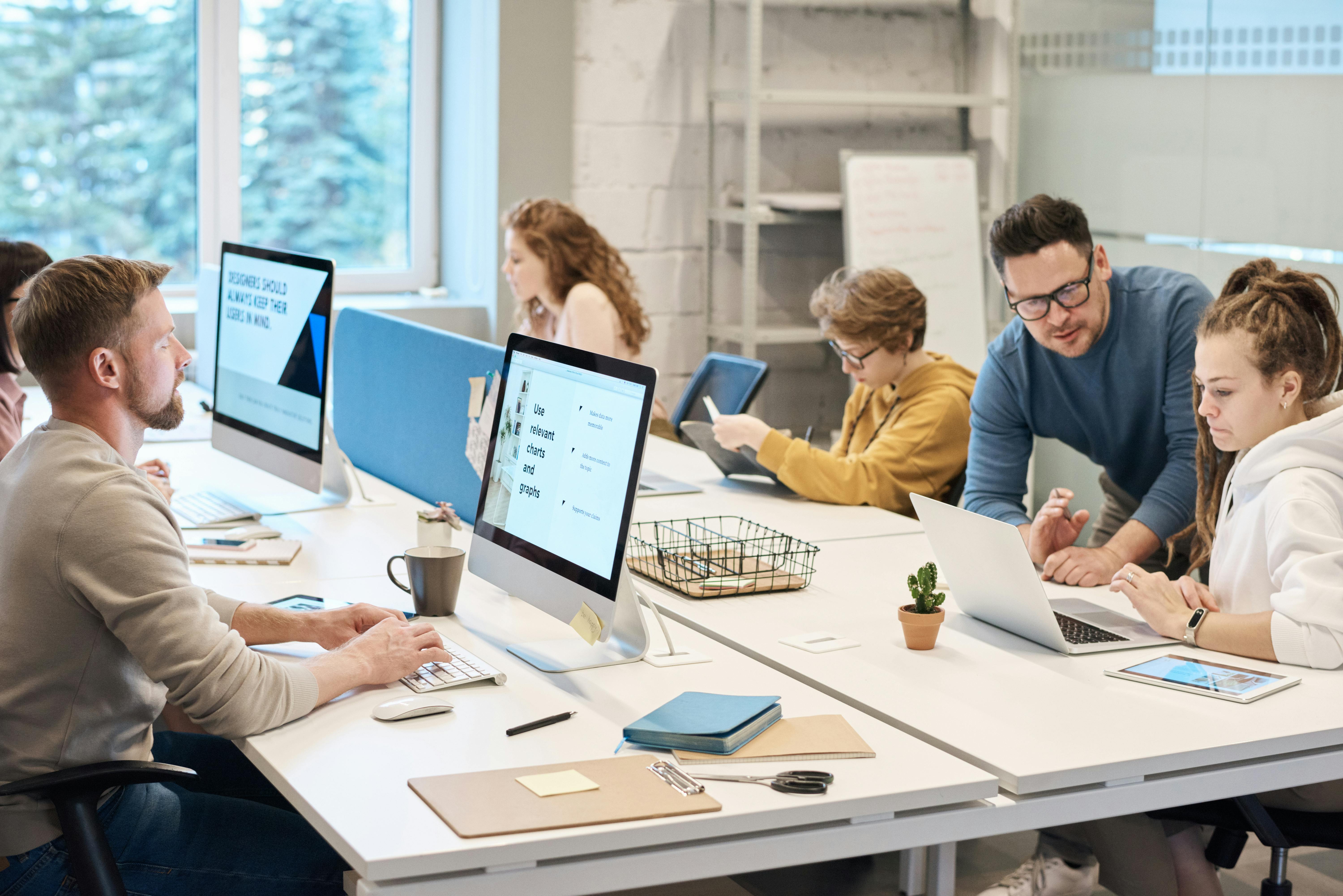 Commerce Dash office workspace